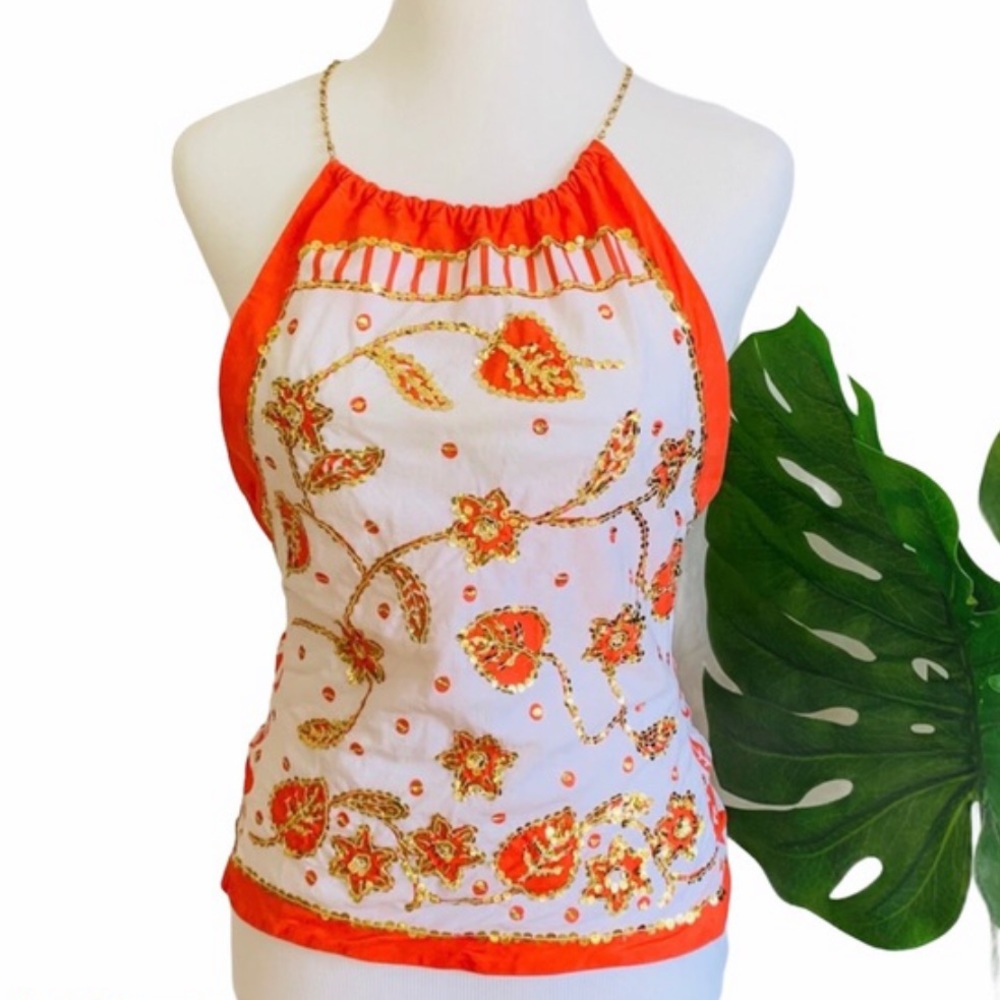 Vintage Milly of New York halter top